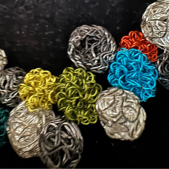 Handcrafted fashion jewelry. Multicolor and very stylish. - Picture 3 of 4